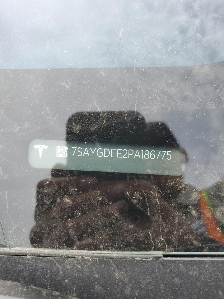 2023 TESLA MODEL Y VIN:7SAYGDEE2PA186775