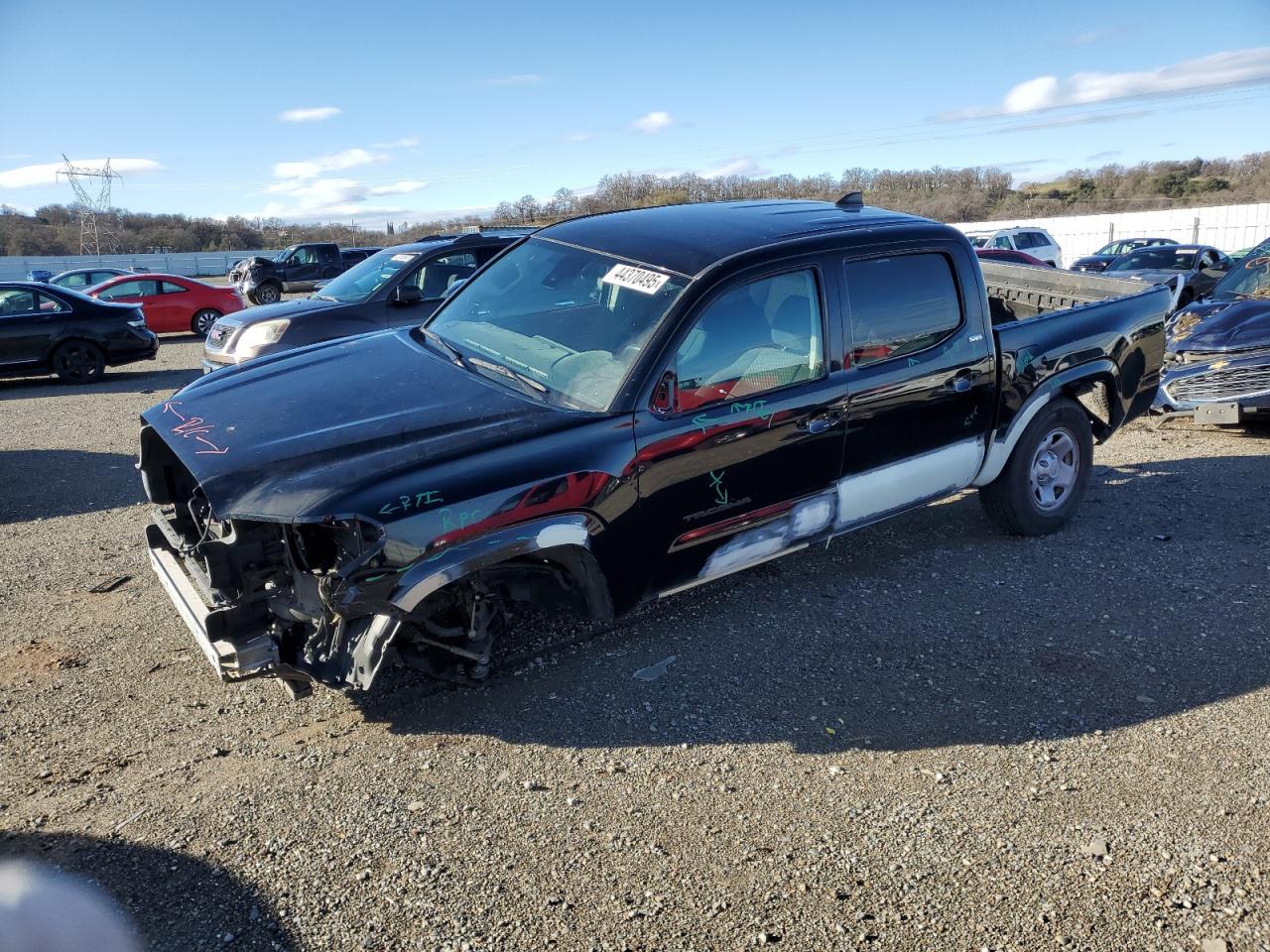 2022 TOYOTA TACOMA DOUBLE CAB VIN:3TYAX5GN1NT054625