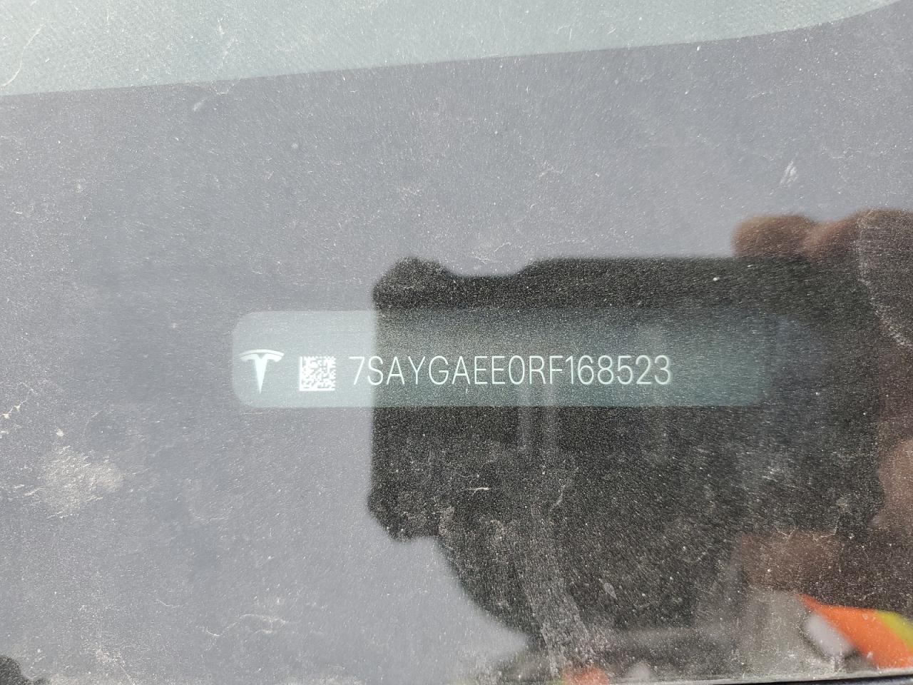 2024 TESLA MODEL Y VIN:7SAYGAEE0RF168523
