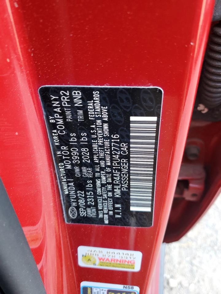 2023 HYUNDAI ELANTRA N LINE VIN:KMHLR4AF1PU427716