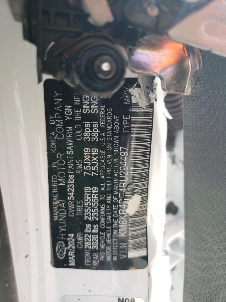 2024 HYUNDAI IONIQ 5 LIMITED VIN:KM8KR4DE4RU294497