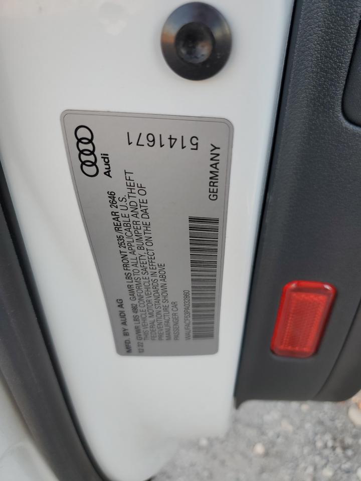 2023 AUDI A5 PREMIUM PLUS 45 VIN:WAUFACF53PA032860