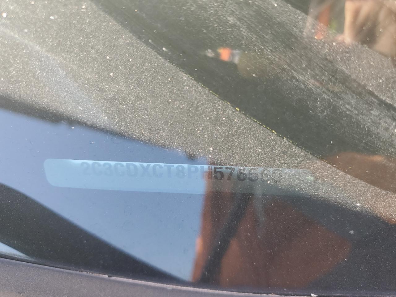 2023 DODGE CHARGER R/T VIN:2C3CDXCT8PH576560