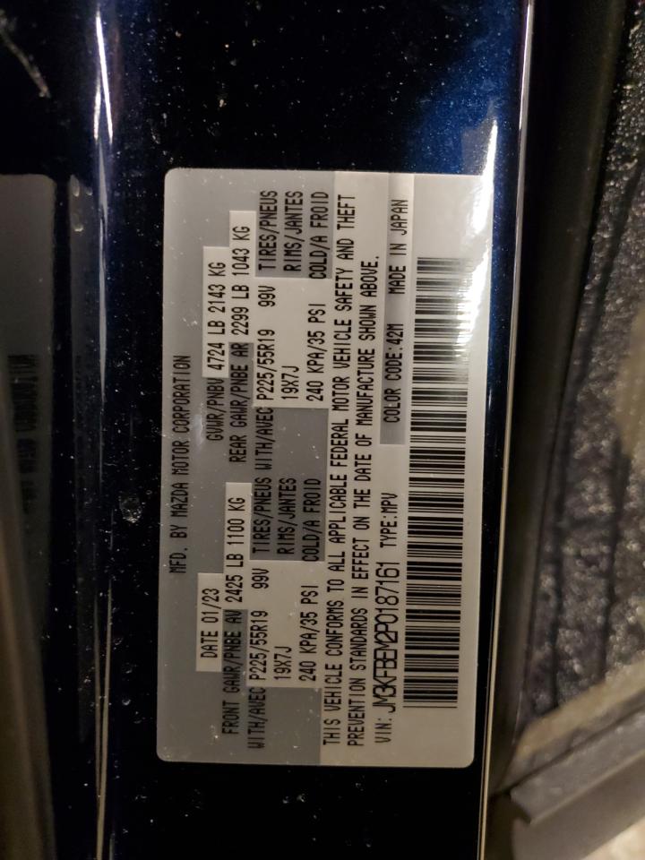 2023 MAZDA CX-5 PREMIUM PLUS VIN:JM3KFBEM2P0187161
