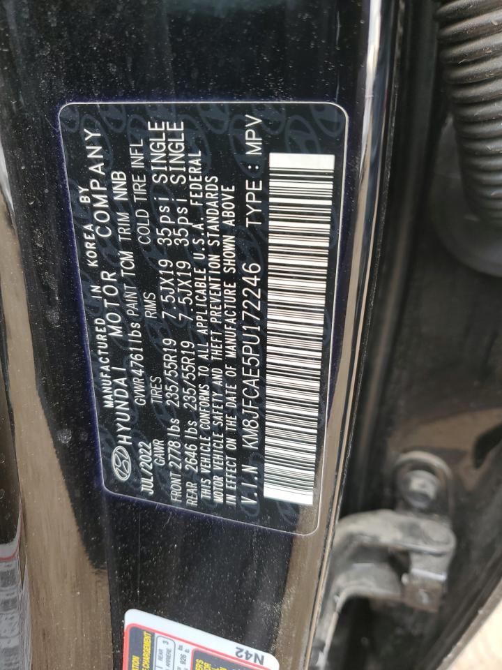 2023 HYUNDAI TUCSON N LINE VIN:KM8JFCAE5PU172246