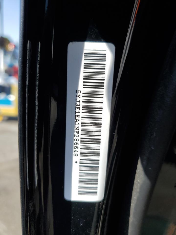 2022 TESLA MODEL 3 VIN:5YJ3E1EA1NF286648