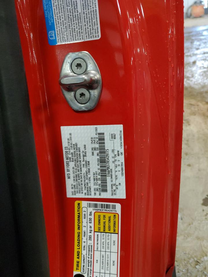 2024 FORD MUSTANG GT VIN:1FA6P8CF7R5429775