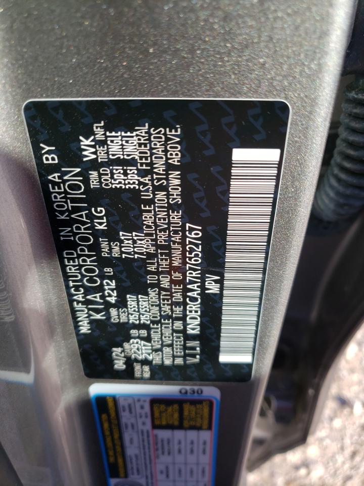 2024 KIA SELTOS EX VIN:KNDERCAA7R7652767