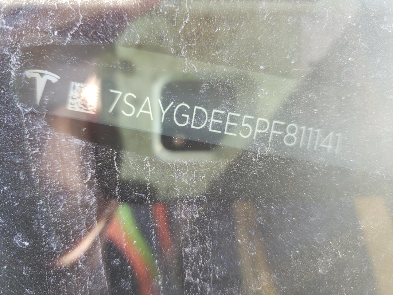 2023 TESLA MODEL Y VIN:7SAYGDEE5PF811141