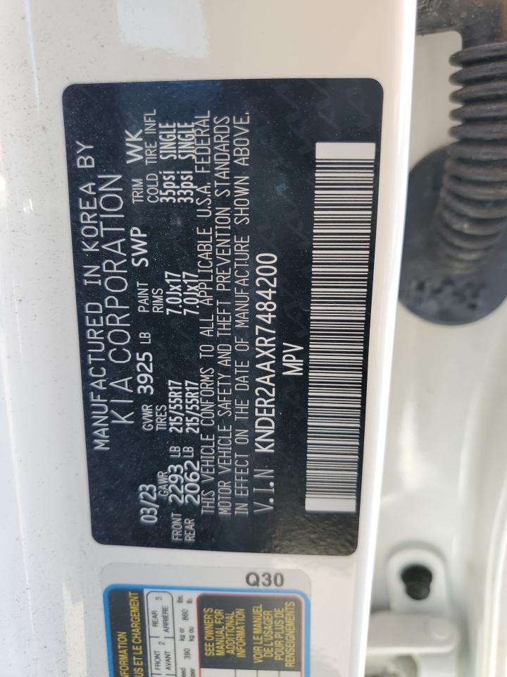 2024 KIA SELTOS EX VIN:KNDER2AAXR7484200