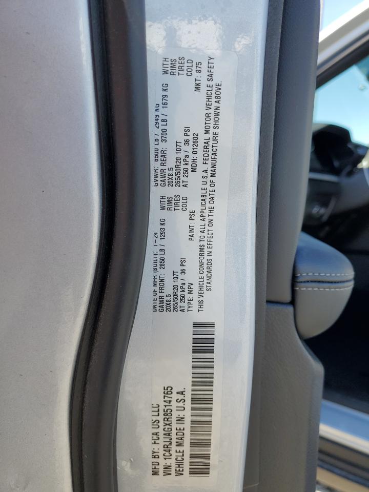 2024 JEEP GRAND CHEROKEE L LAREDO VIN:1C4RJJAGXR8514765