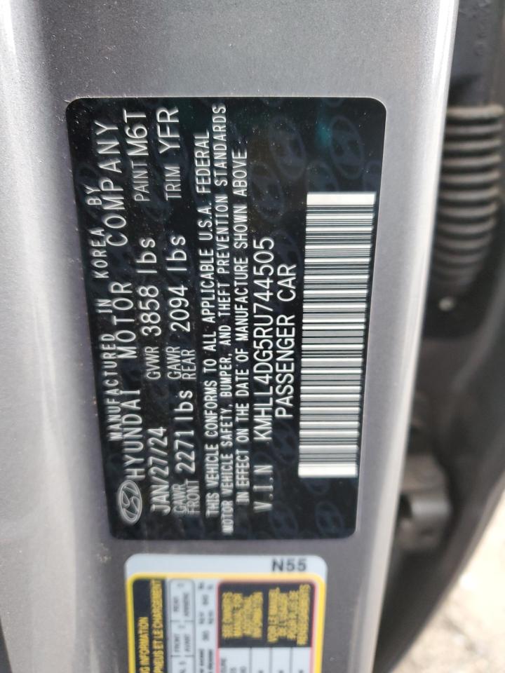 2024 HYUNDAI ELANTRA SE VIN:KMHLL4DG5RU744505