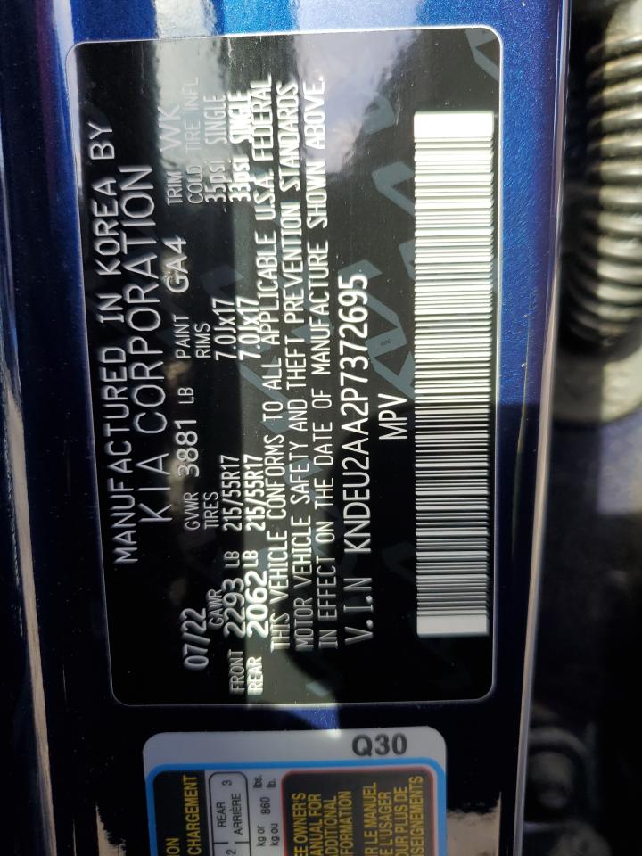 2023 KIA SELTOS S VIN:KNDEU2AA2P7372695