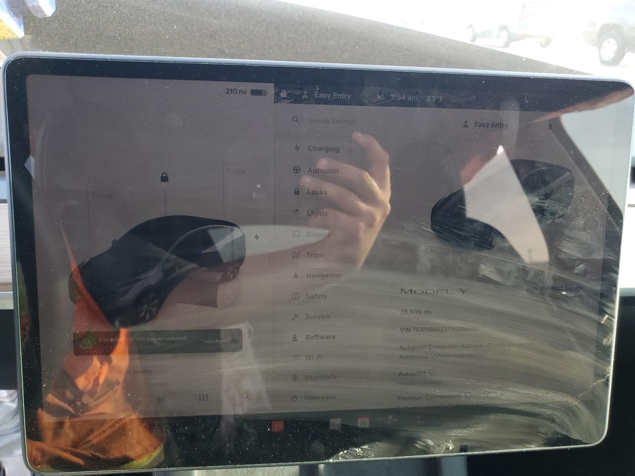 2023 TESLA MODEL Y VIN:7SAYGDEE8PA088480