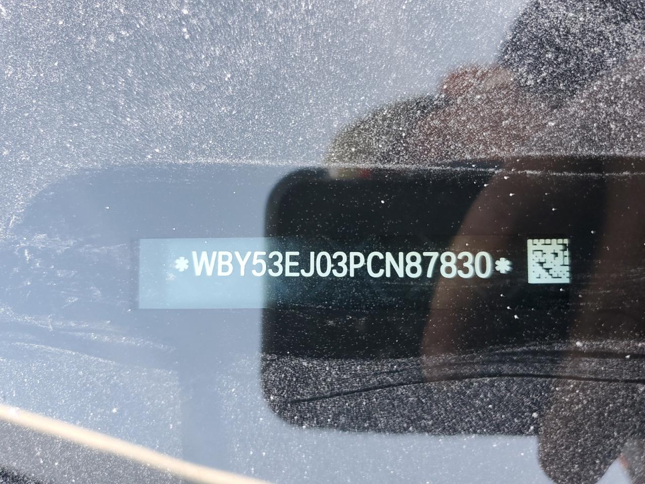 2023 BMW I7 XDRIVE60 VIN:WBY53EJ03PCN87830