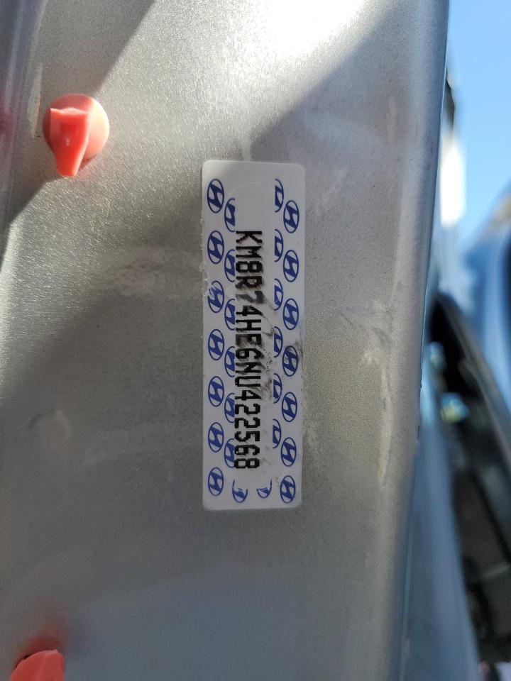 2022 HYUNDAI PALISADE CALLIGRAPHY VIN:KM8R74HE6NU422568