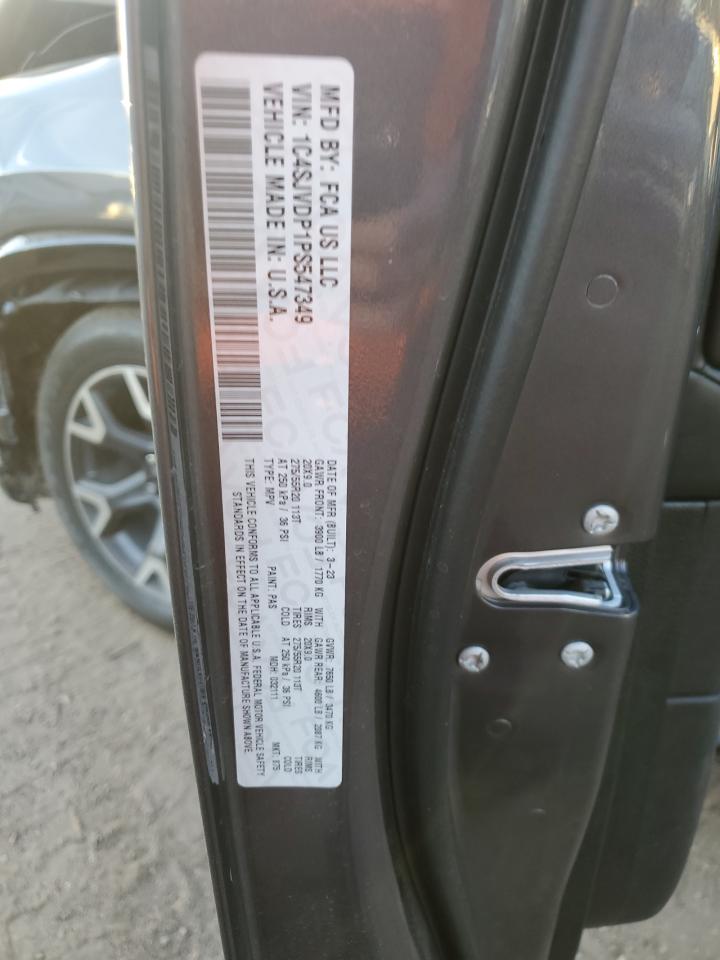 2023 JEEP WAGONEER SERIES III VIN:1C4SJVDP1PS547349