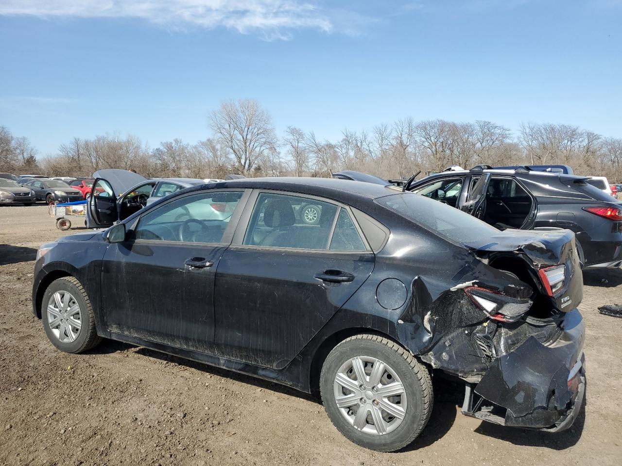2022 KIA RIO LX VIN:3KPA24AD3NE501857