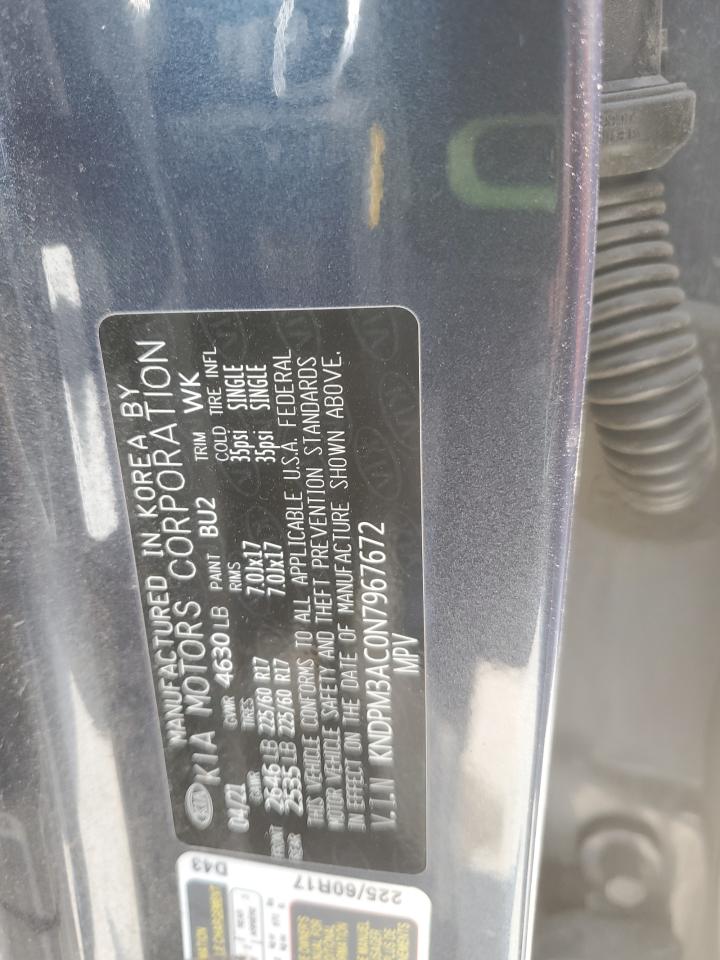 2022 KIA SPORTAGE LX VIN:KNDPM3AC0N7967672