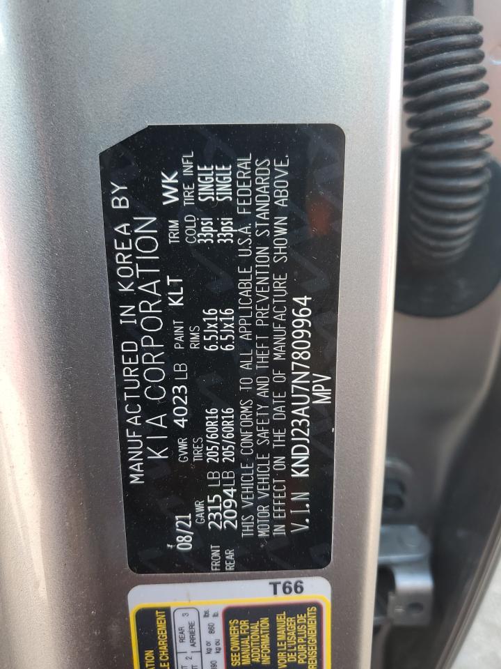 2022 KIA SOUL LX VIN:KNDJ23AU7N7809964