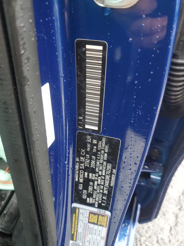 2024 KIA FORTE LX VIN:3KPF24AD3RE762983