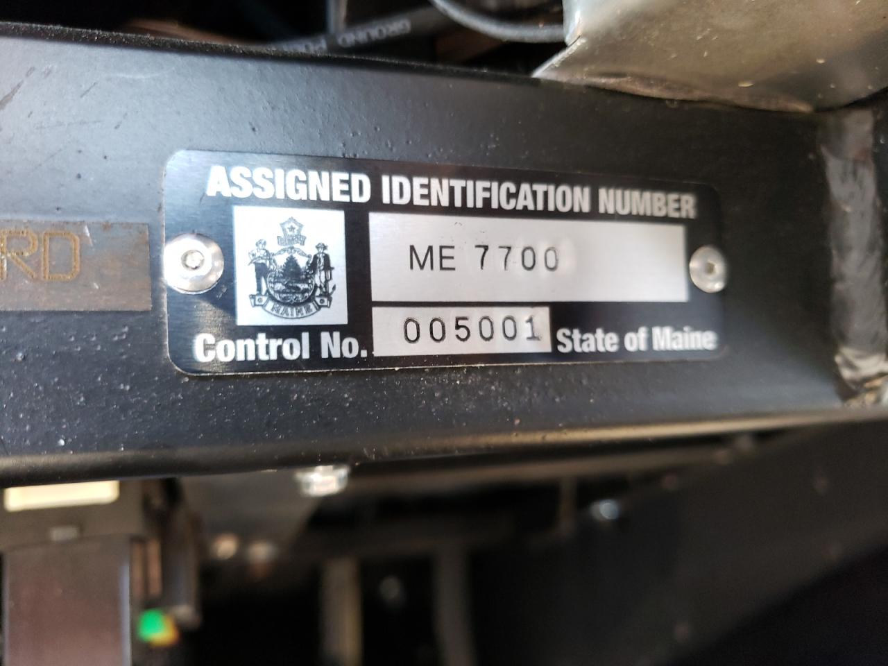 2022 FORD COBRA VIN:ME7700