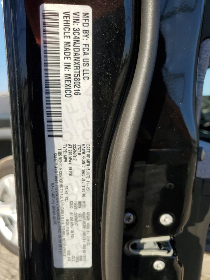 2024 JEEP COMPASS SPORT VIN:3C4NJDANXRT580216