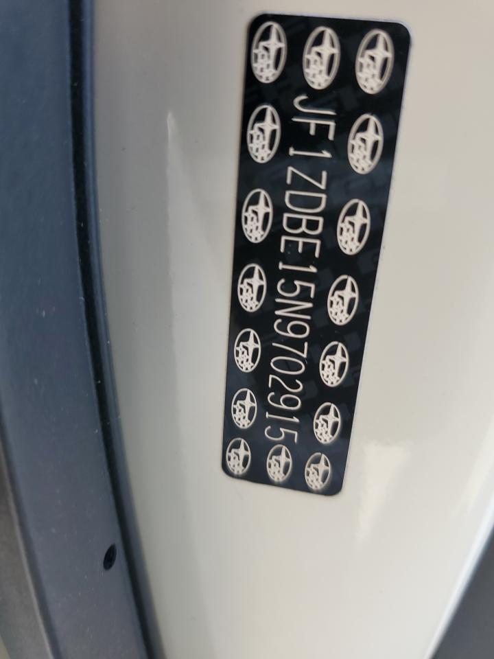 2022 SUBARU BRZ LIMITED VIN:JF1ZDBE15N9702915