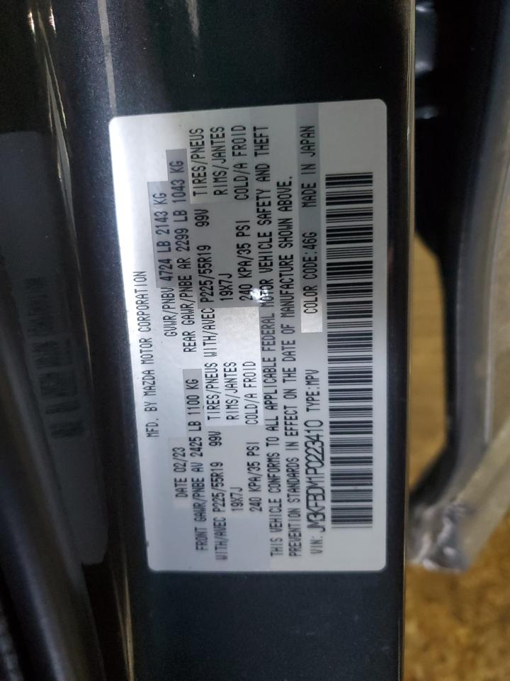 2023 MAZDA CX-5 PREMIUM VIN:JM3KFBDM1P0223410