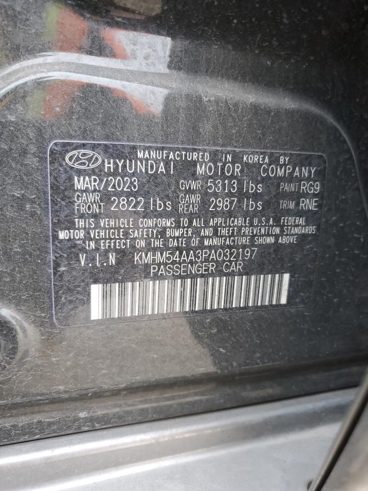 2023 HYUNDAI IONIQ 6 LIMITED VIN:KMHM54AA3PA032197