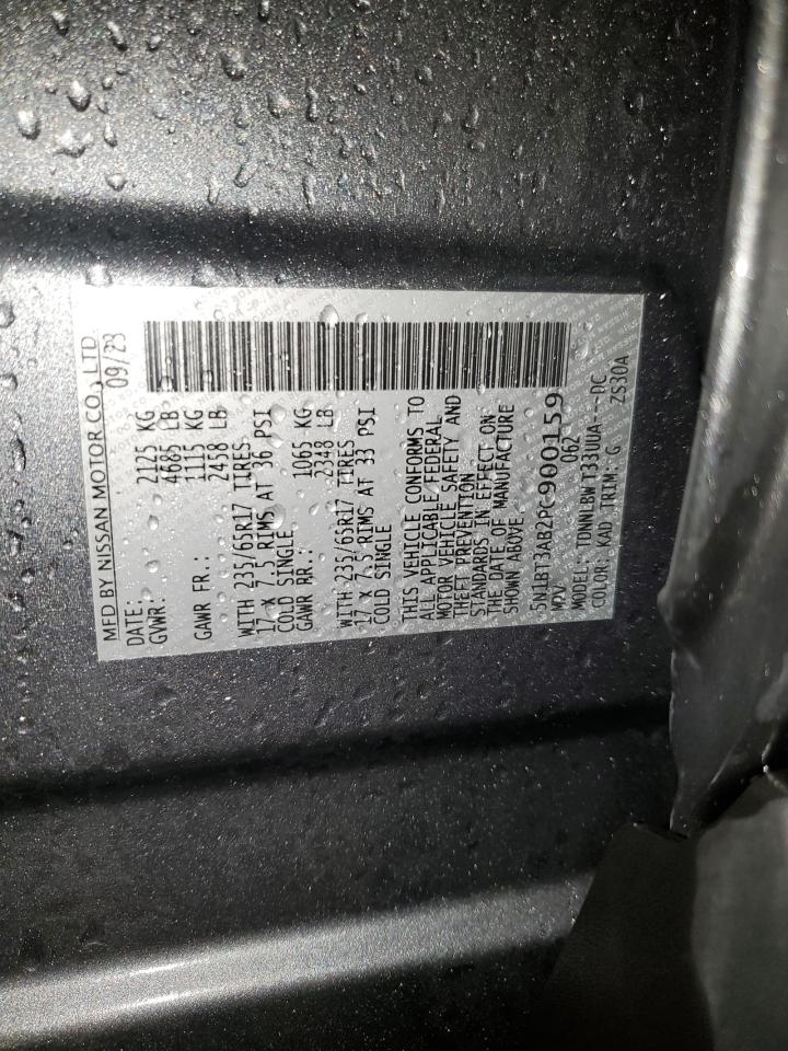 2023 NISSAN ROGUE S VIN:5N1BT3AB2PC900159