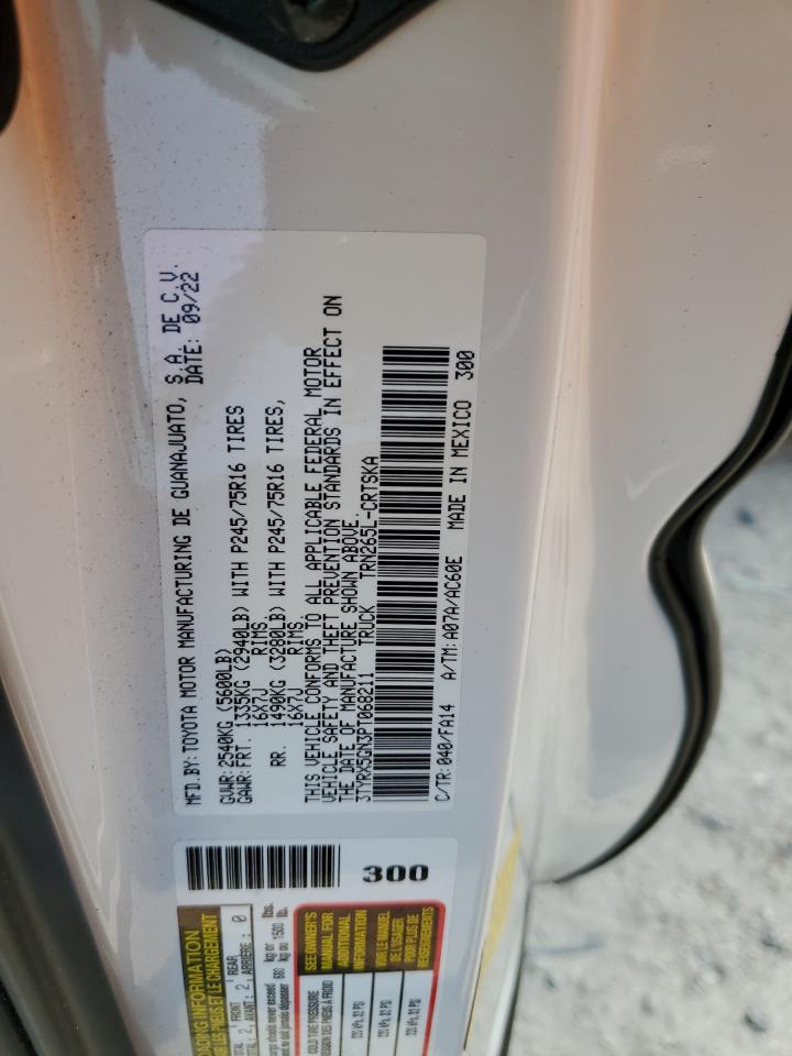 2023 TOYOTA TACOMA ACCESS CAB VIN:3TYRX5GN3PT068211