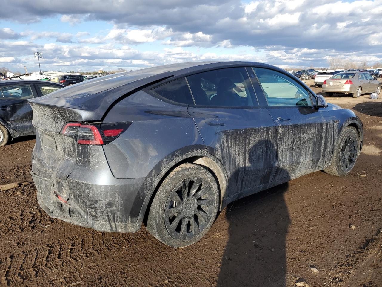 2022 TESLA MODEL Y VIN:7SAYGDEE7NF386082
