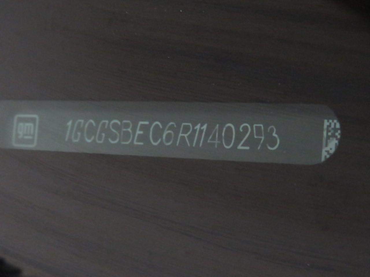 2024 CHEVROLET COLORADO VIN:1GCGSBEC6R1140293