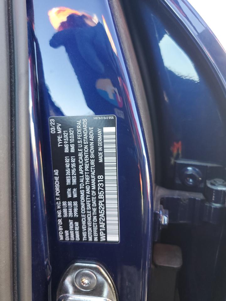 2023 PORSCHE MACAN GTS VIN:WP1AF2A52PLB57318
