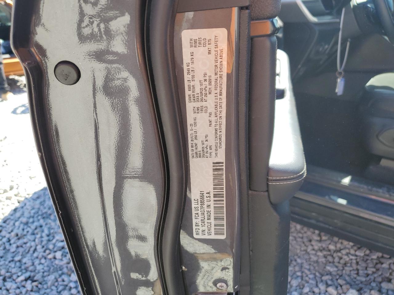 2023 JEEP GRAND CHEROKEE L LAREDO VIN:1C4RJJAG7P8856641