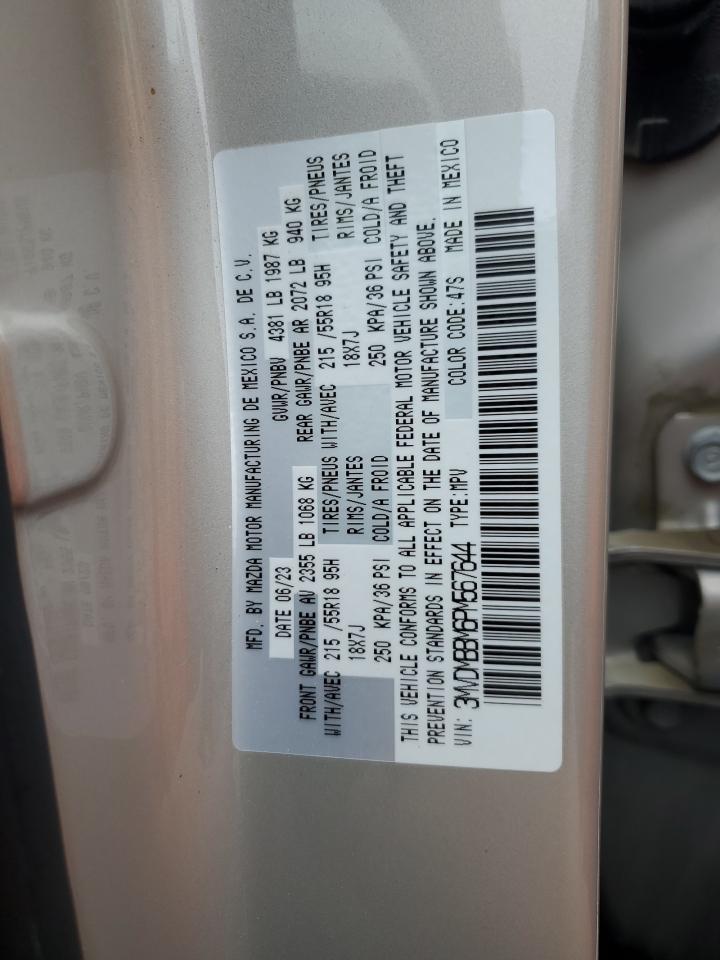 2023 MAZDA CX-30 SELECT VIN:3MVDMBBM6PM567644