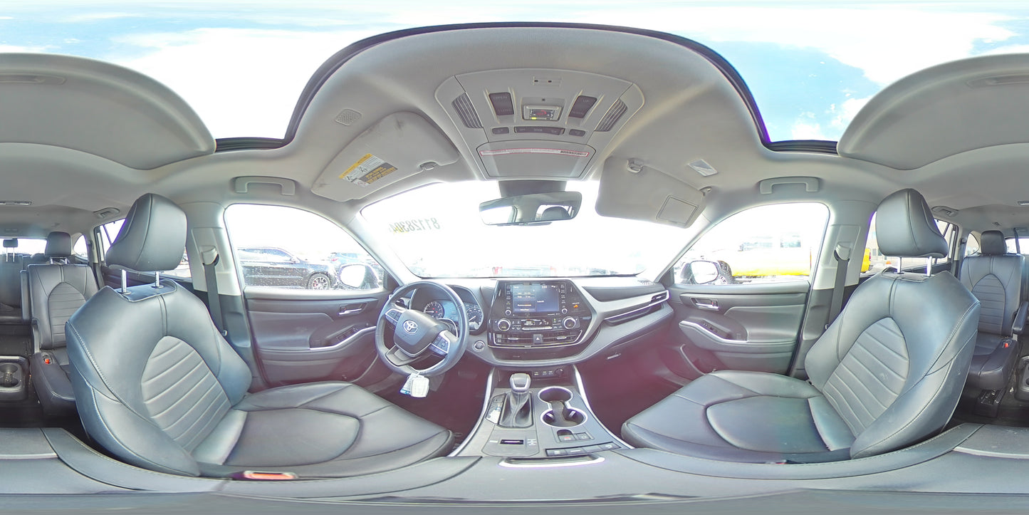 2022 TOYOTA HIGHLANDER XLE VIN:5TDGZRAH8NS553562