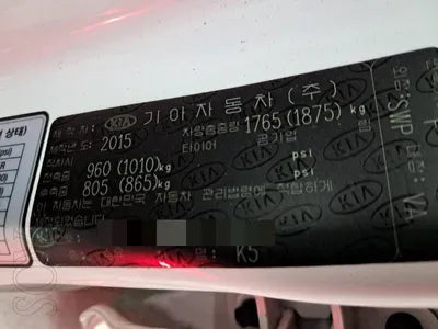 2015 Kia K5 KNAGM419BFA639110 VIN:KNAGM419BFA639110