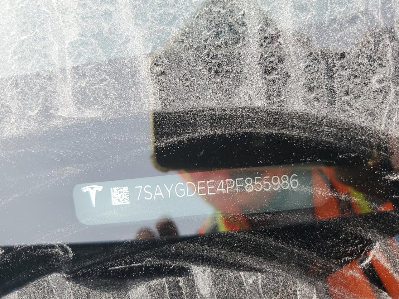 2023 TESLA MODEL Y VIN:7SAYGDEE4PF855986