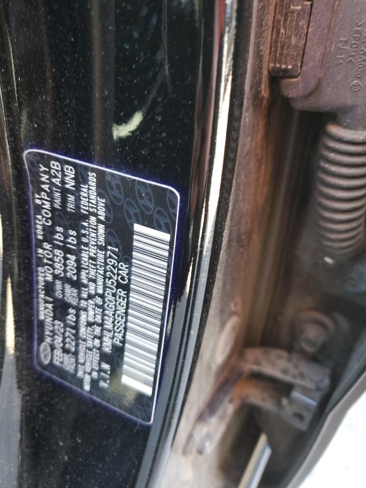 2023 HYUNDAI ELANTRA SEL VIN:KMHLM4AG0PU522971