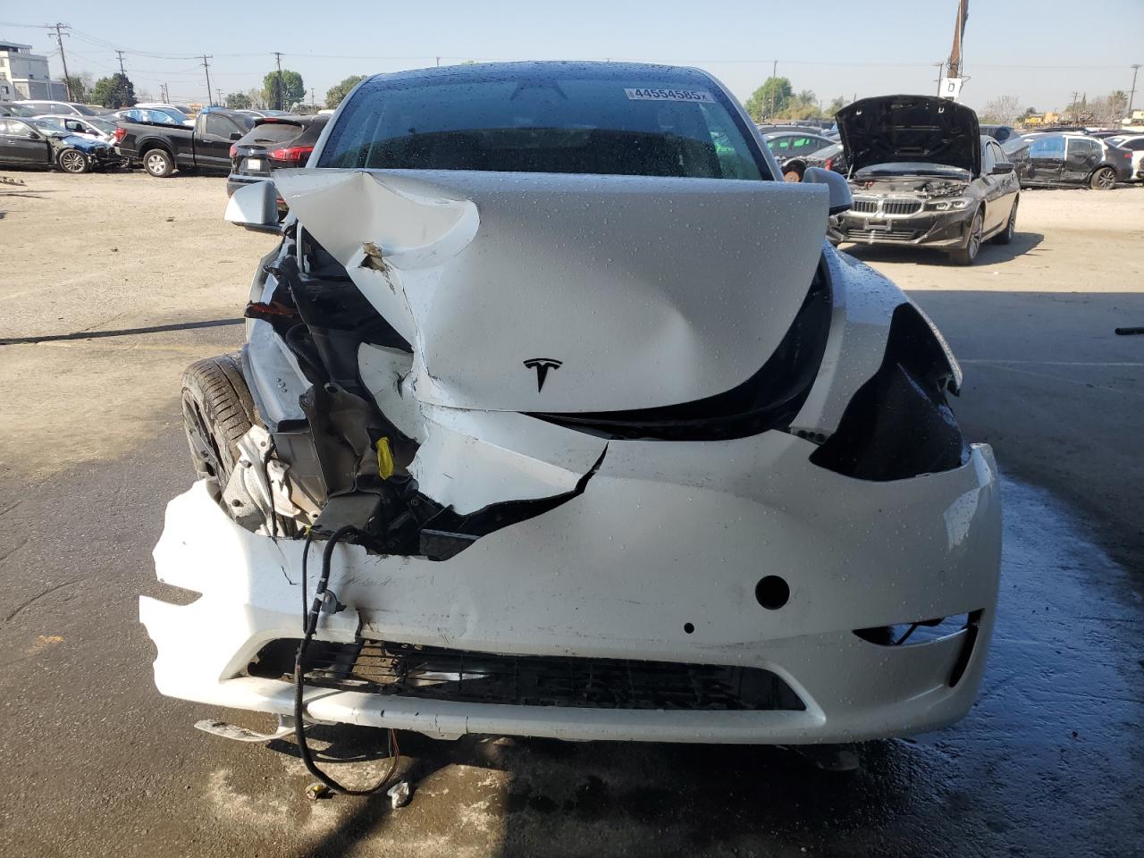 2022 TESLA MODEL Y VIN:7SAYGDEF8NF381644