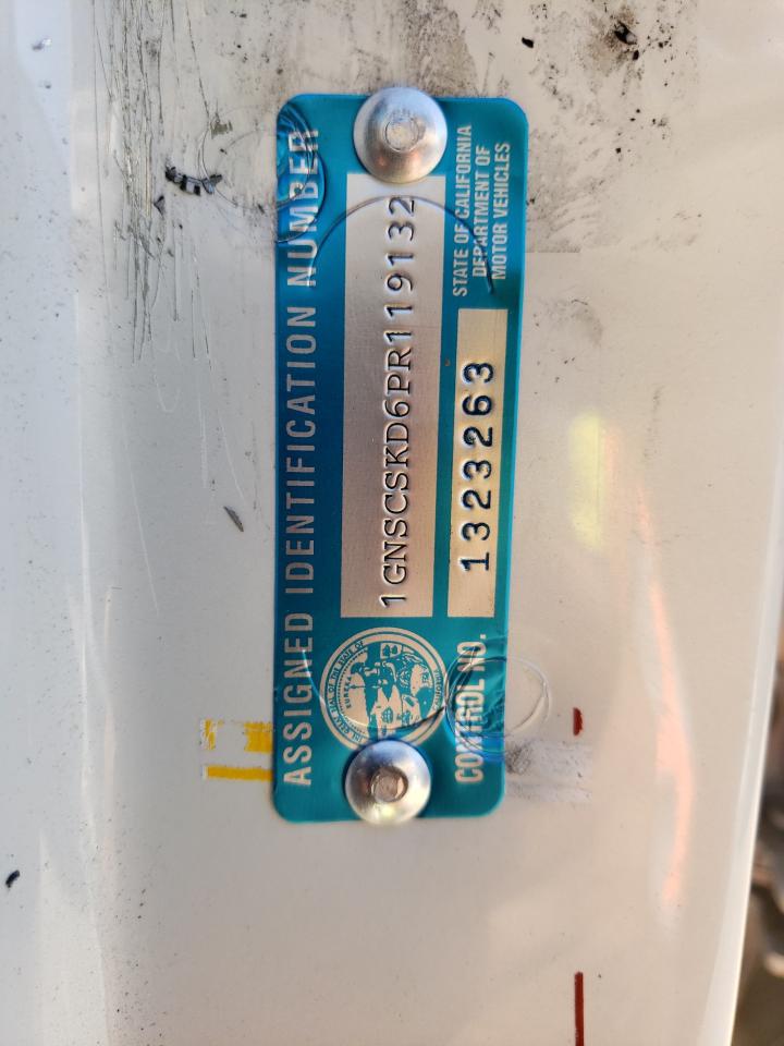 2023 CHEVROLET TAHOE C1500 PREMIER VIN:1GNSCSKD6PR119132