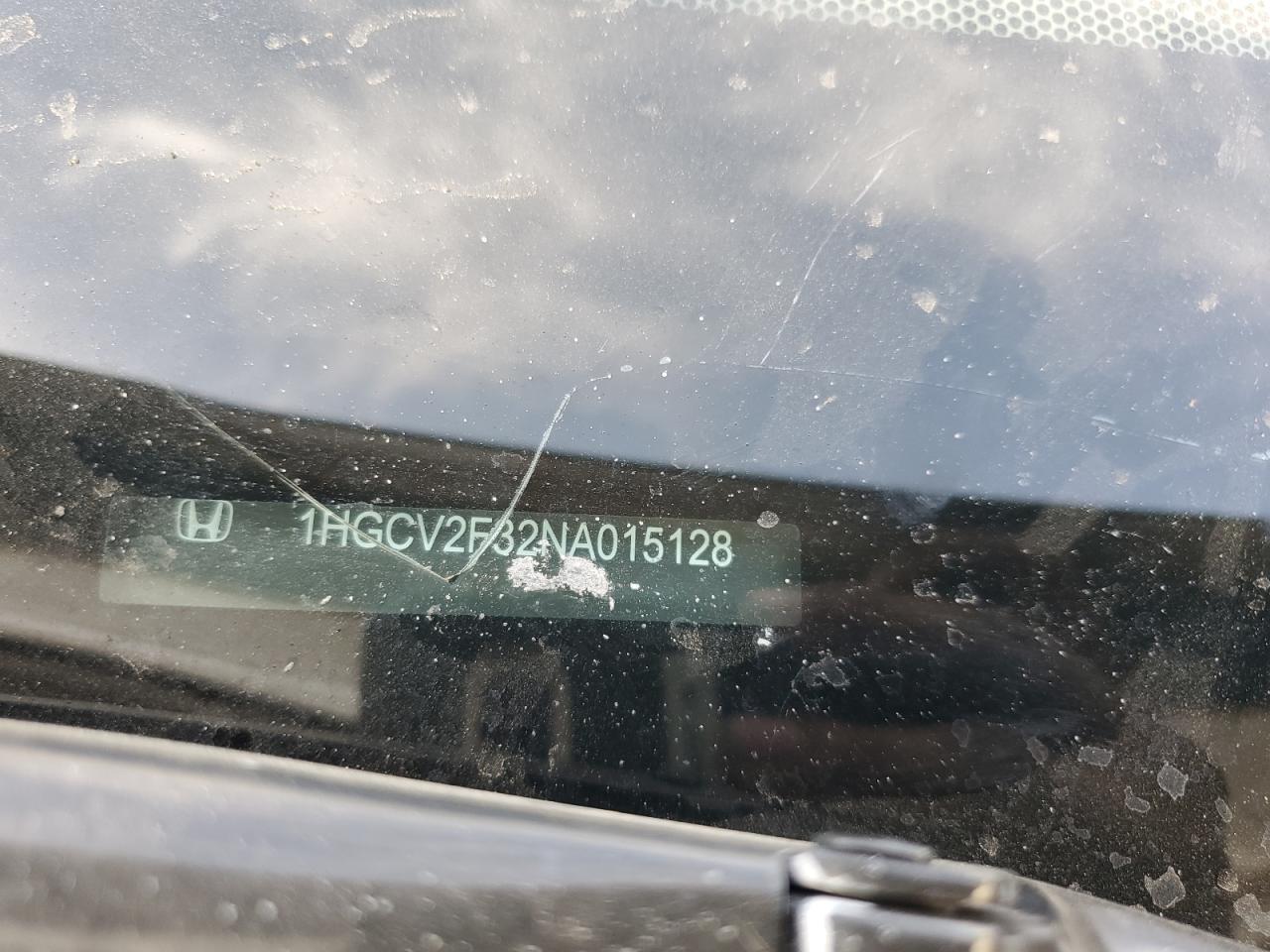 2022 HONDA ACCORD SPORT VIN:1HGCV2F32NA015128