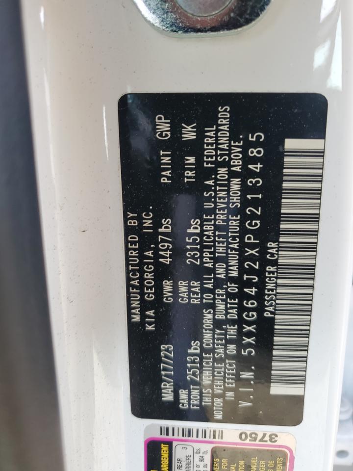 2023 KIA K5 GT LINE VIN:5XXG64J2XPG213485