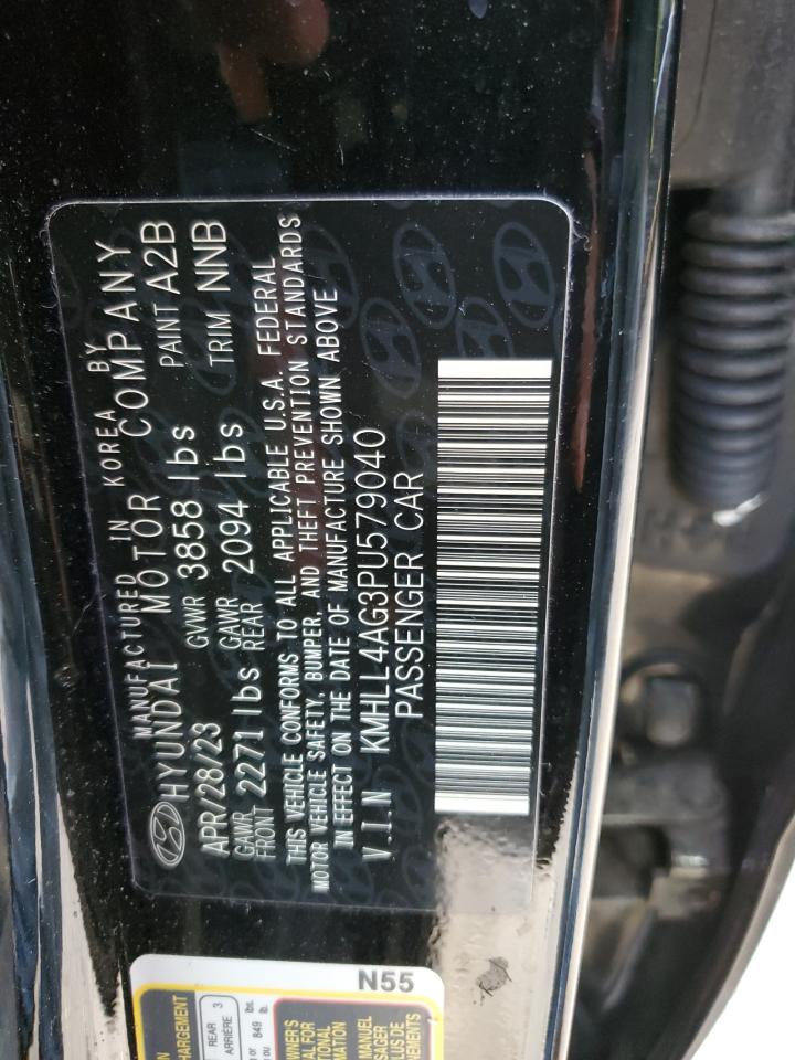 2023 HYUNDAI ELANTRA SE VIN:KMHLL4AG3PU579040