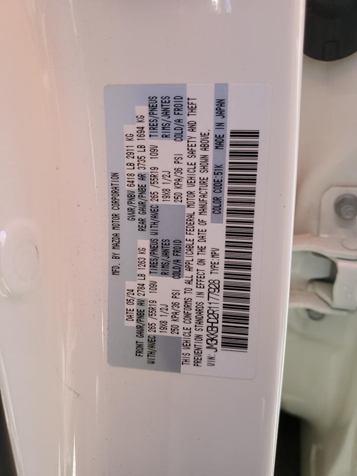 2024 MAZDA CX-90 PREFERRED VIN:JTNKHMBX3L1088426