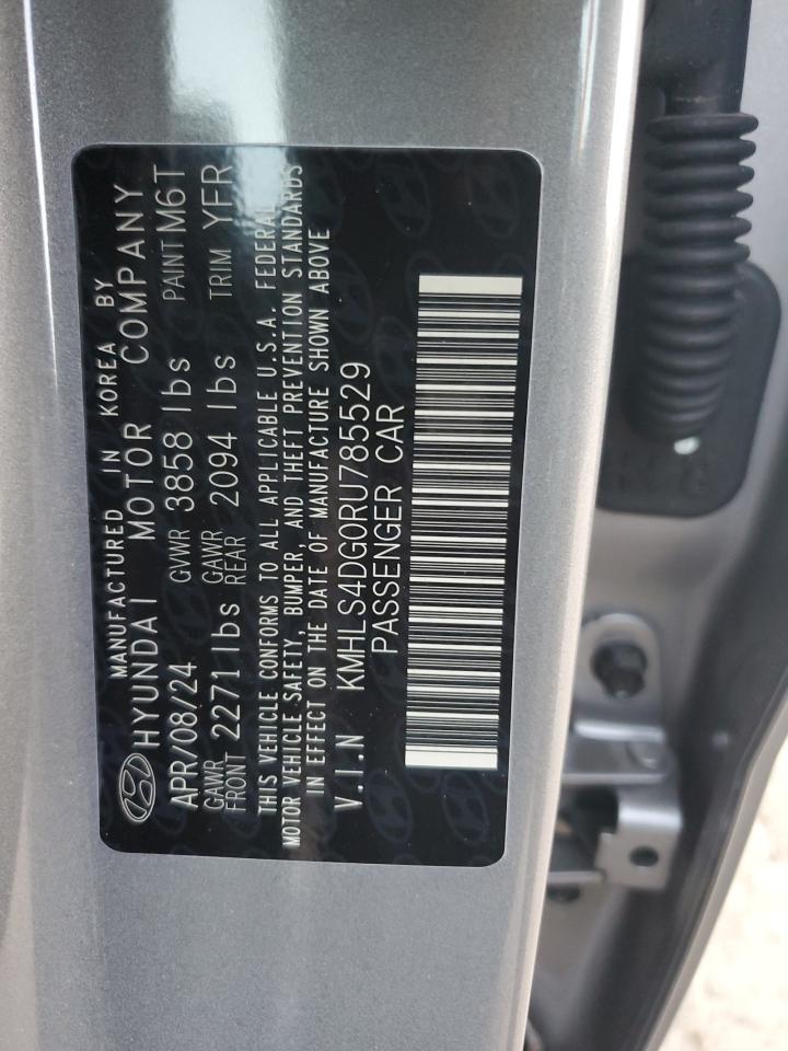 2024 HYUNDAI ELANTRA SEL VIN:KMHLS4DG0RU785529