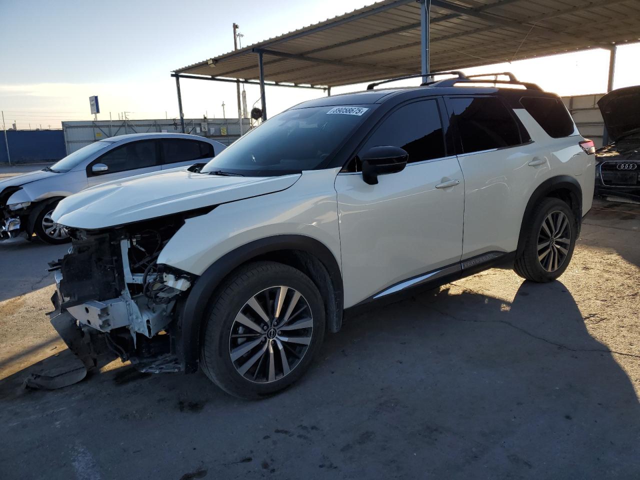 2022 NISSAN PATHFINDER PLATINUM VIN:5N1DR3DH9NC235801