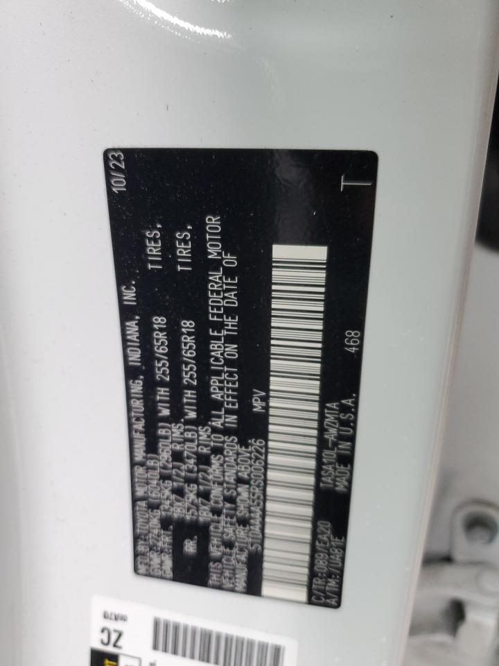 2024 TOYOTA GRAND HIGHLANDER XLE VIN:5TDAAAA55RS006226